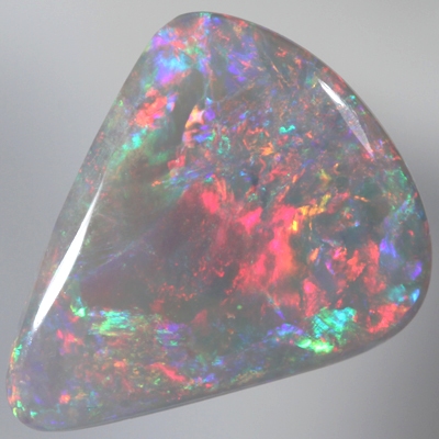 SOLID SEMI BLACK OPAL Very bright rolling flashes SEE VIDEO